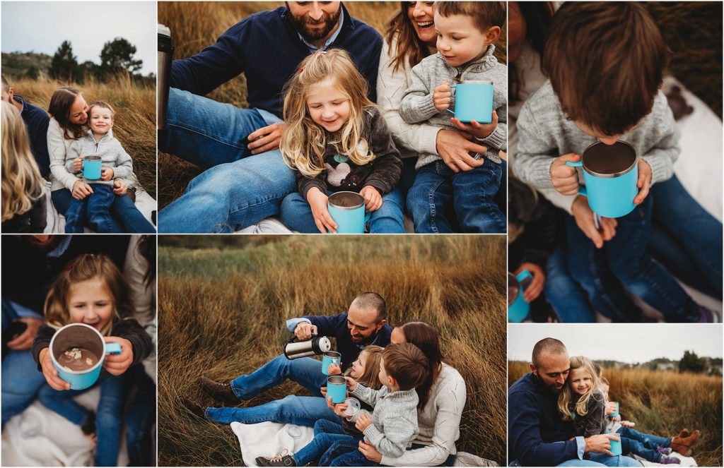 Family portraits with toddlers